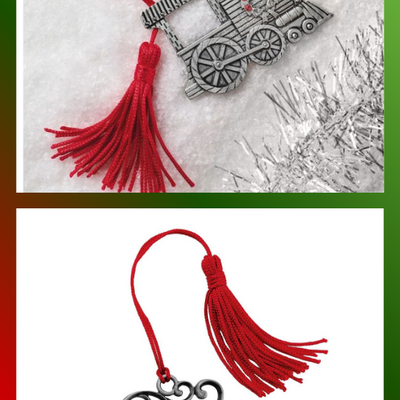 Holiday memories pewter ornament - final sale