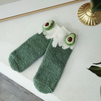 Sweet fruits fleece socks - Thumbnail 5