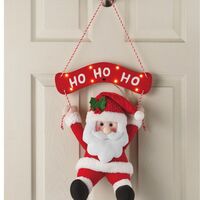 Santa Hanging Door and Wall Light Up with Sound - FINAL SALE - Thumbnail 1