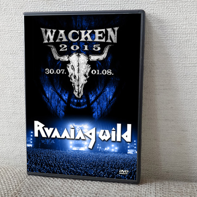 Running wild live at wacken open air, germany 07.31.2015 dvd