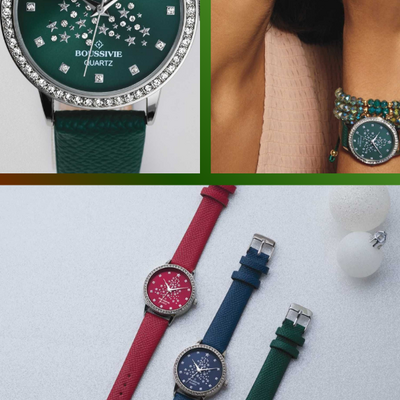 Merry moments glittering watch - final sale - Thumbnail 2