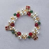 Pearly Wrapped Presents Bracelet - FINAL SALE - Thumbnail 2