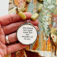 “The Wonder of it All” necklace no.02 - Thumbnail 1