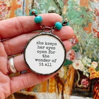 “The Wonder of it All” necklace no.03 - Thumbnail 1