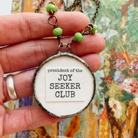 “Joy Seeker” necklace no.01 - Thumbnail 1