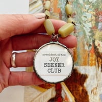 “Joy Seeker” necklace no.02 - Thumbnail 1