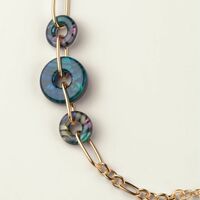 Luminous Tides Link Necklace - FINAL SALE - Thumbnail 2