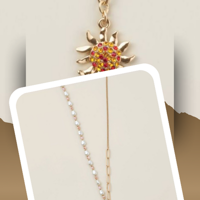 Bloom and glow pearly necklace - final sale - Thumbnail 3