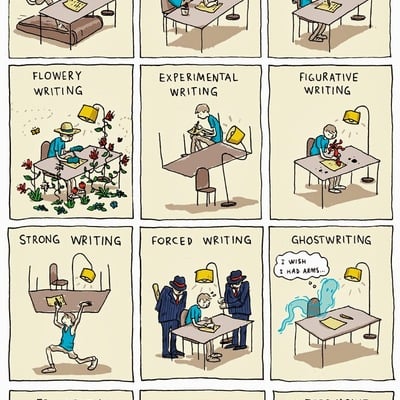 "styles of writing" poster