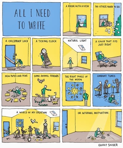 "All I Need To Write" Poster