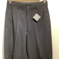 Y's for men 90s navy wool slacks - Thumbnail 1