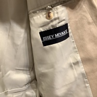 Issey Miyake beige safari jacket - Thumbnail 1