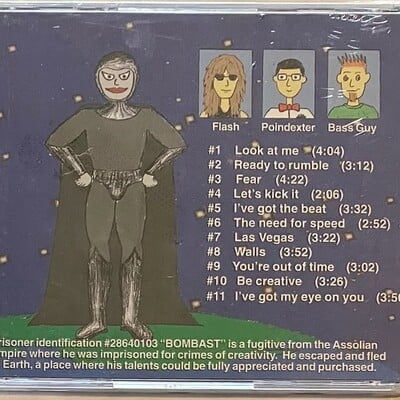 Bombast - i've got my eye on you (new cd featuring members of fifth angel, myth, heir apparent and dog daze)