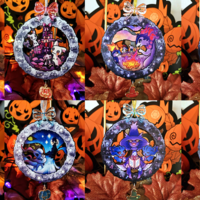 Ghost Pokémon Holiday Ornament Full Set of 8 + BONUS Hisuian Zorua - Thumbnail 2