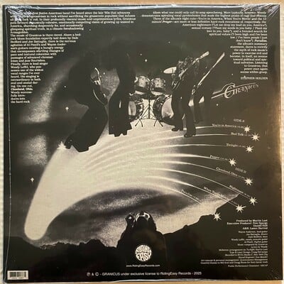 Granicus - granicus (new limited edition orange red vinyl reissue of the rare 1973 hard rock lp from ridingeasy)