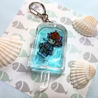 Liquid Kingdom Hearts Popsicle Keychain - Thumbnail 3