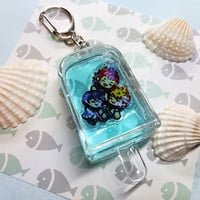 Liquid Kingdom Hearts Popsicle Keychain - Thumbnail 4