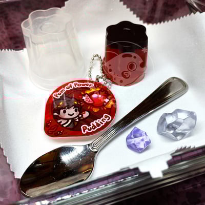Hades pudding keychain