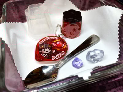 Hades Pudding Keychain