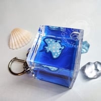 Liquid Fish Cube Keychains - Thumbnail 6