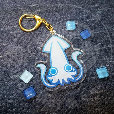 Squid keychain