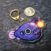 Anglerfish Keychain - Thumbnail 1