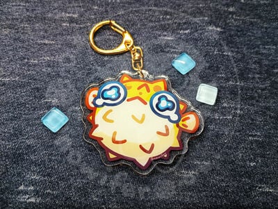 Pufferfish Keychain