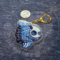 Mola Skeleton Keychain - Thumbnail 2