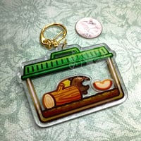 Hercules Beetle Shaker Keychain - Thumbnail 2