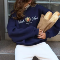 Rich & Soul Printed Sweatshirt - Thumbnail 1