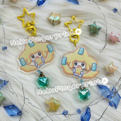 Jirachi acrylic keychain