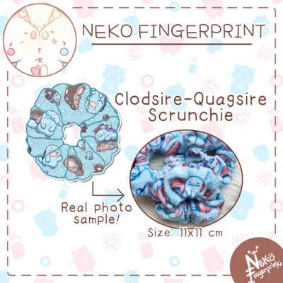 Wooper Family Scrunchie