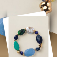 Blue Modern Mosaic Collection - FINAL SALE - Thumbnail 2