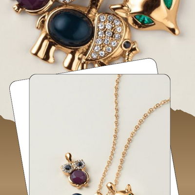 Wild wisdom pendant necklace - final sale - Thumbnail 1