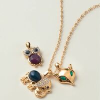 Wild Wisdom Pendant Necklace - FINAL SALE - Thumbnail 1