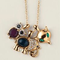 Wild Wisdom Pendant Necklace - FINAL SALE - Thumbnail 2