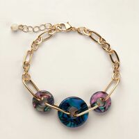 Luminous Tides Link Bracelet - FINAL SALE - Thumbnail 1