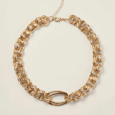 Bold chain luxe necklace - final sale