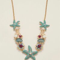 Marine Dream Statement Necklace - FINAL SALE - Thumbnail 1