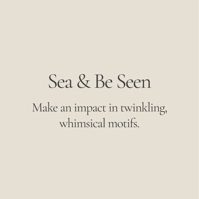 Marine dream statement necklace - final sale