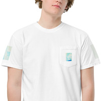 Unisex garment-dyed pocket t-shirt - Flow 2 - Thumbnail 2