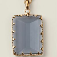 Dusk Frame Pendant Necklace - FINAL SALE - Thumbnail 2