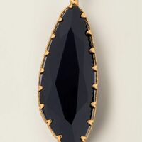 Midnight Leaf Pendant Necklace - FINAL SALE - Thumbnail 2