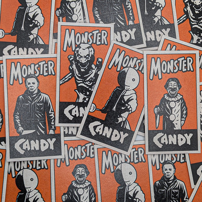 Series 5 - Monster Candy Custom Horror Trading Card Set
