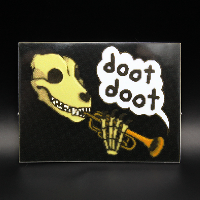 Doot doot 2.1'' matte sticker