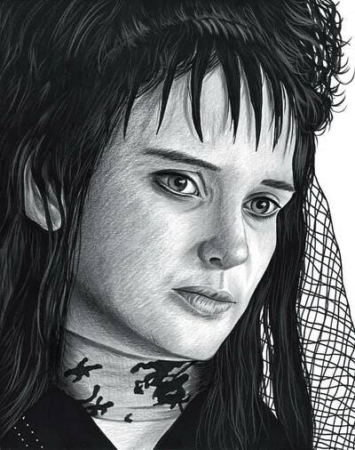 Lydia Deetz Print