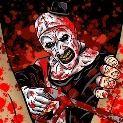 Hack and slash variant print