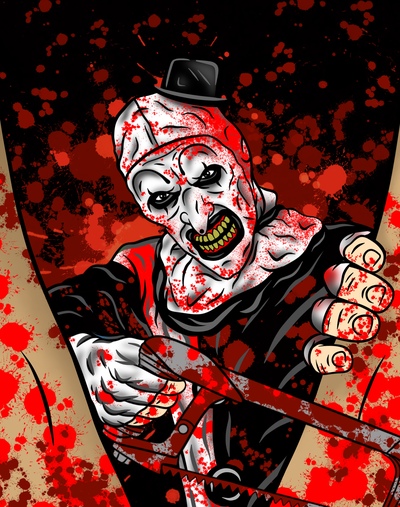 Hack and Slash Variant Print