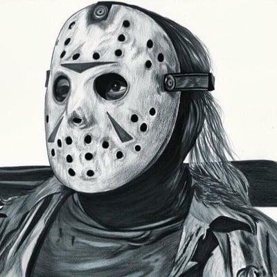 Jason machete print