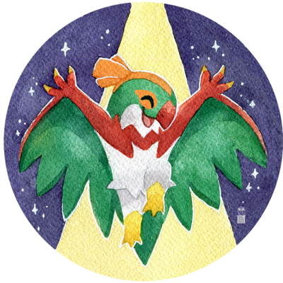 Hawlucha button